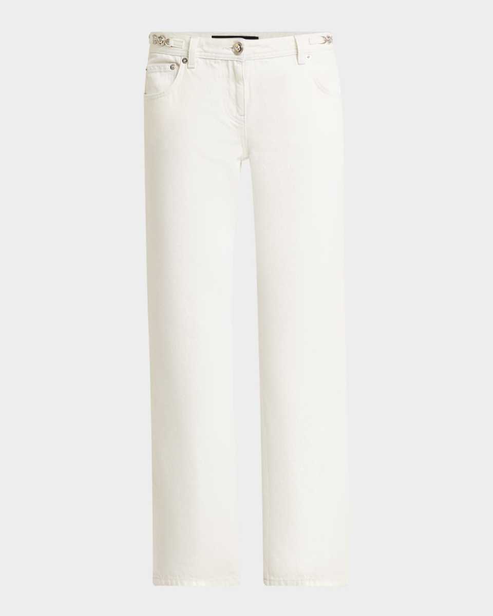 Regen Extreme Bleached Denim Kickflare Ankle Pants
